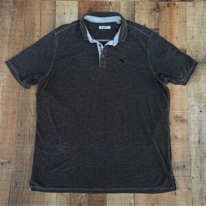 Original Tommy Bahama Charcoal Polo Shirt